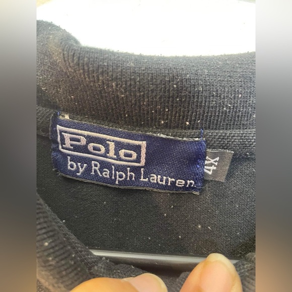 Black Ralph Lauren Polo size 4X - Picture 3 of 5
